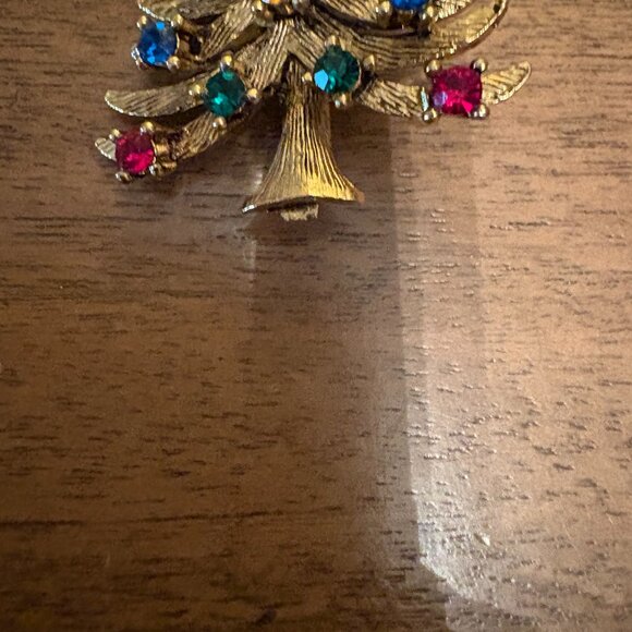 NWOT Eisenberg Ice Vintage Christmas Brooch - Picture 3 of 5